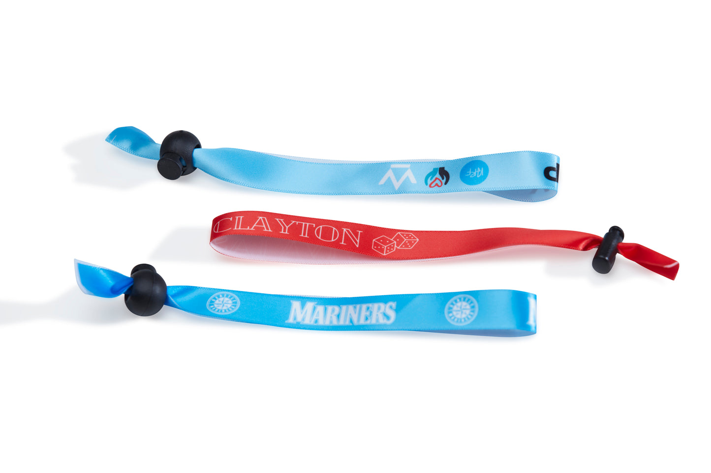 Woven Satin sublimation wristband