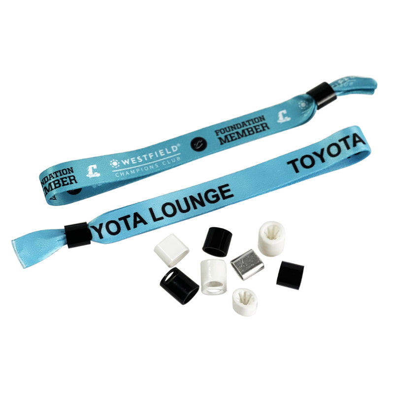 Woven Polyester sublimation wristband