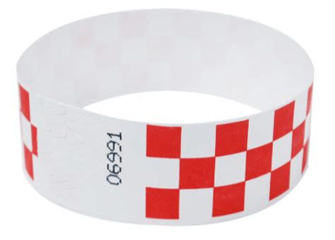 Printed Tyvek Wristband